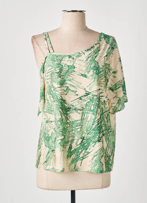 Top verde FRIDA MADÉ femeie