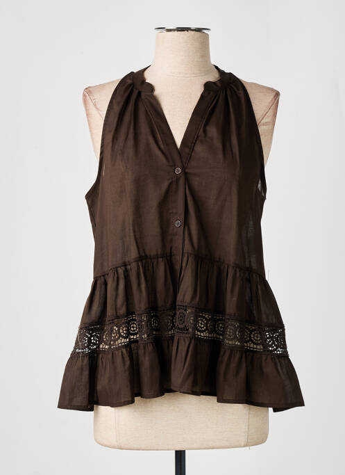 Cămașă maro KING KONG femeie