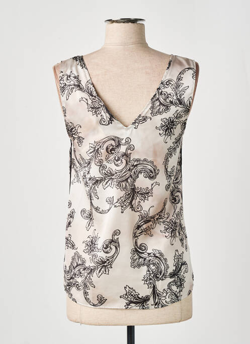 Top bej ANGELA DAVIS femeie