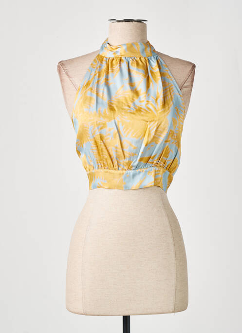 Top galben ANGELA DAVIS femeie