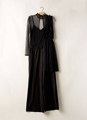 Salopetă-pantalon negru ANGELA DAVIS femeie