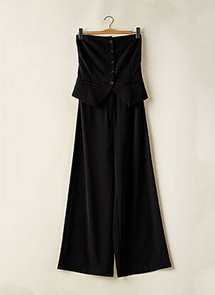 Salopetă-pantalon negru ANGELA DAVIS femeie