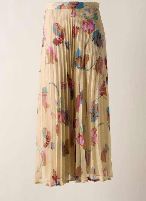 Fustă lungă bej ANGELA DAVIS femeie