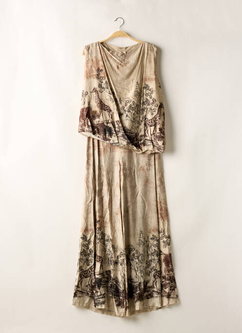 Set pantaloni bej ANGELA DAVIS femeie