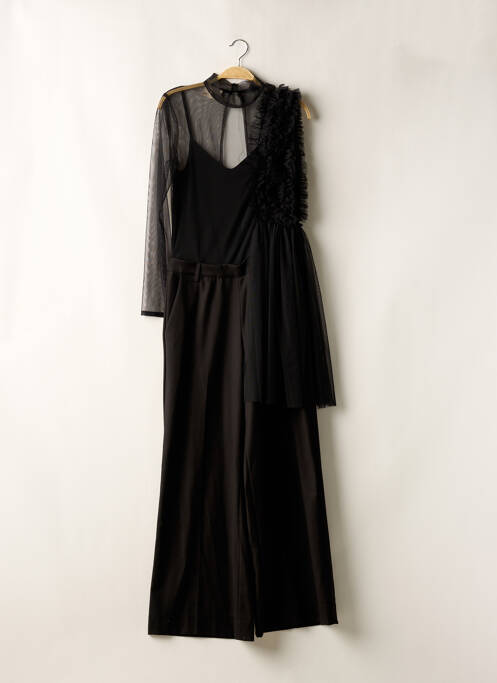 Salopetă-pantalon negru ANGELA DAVIS femeie