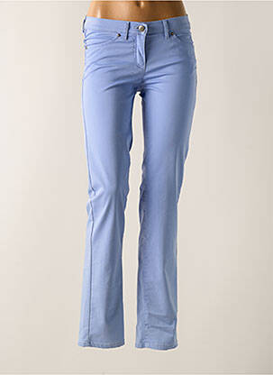 Pantalon slim albastru TONI femeie