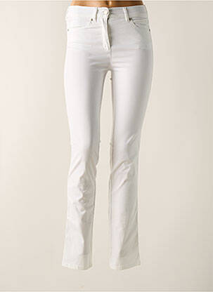 Pantalon slim alb TONI femeie