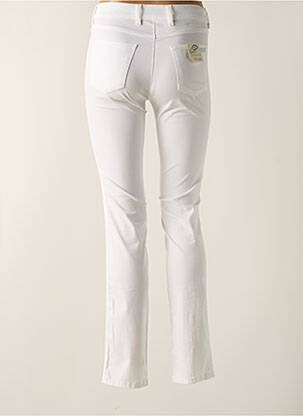 Pantalon slim alb TONI femeie