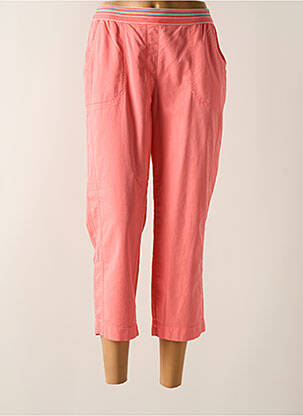 Pantalon trei sferturi roz TONI femeie