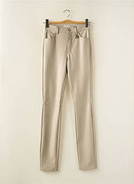 Pantalon slim galben ROSNER femeie