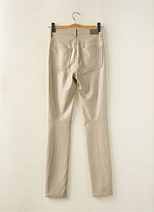 Pantalon slim galben ROSNER femeie