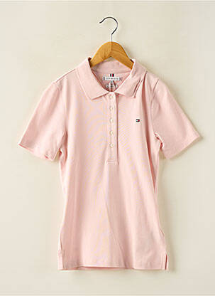 Polo roz TOMMY HILFIGER femeie