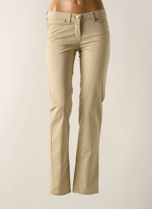 Pantalon slim bej TONI femeie