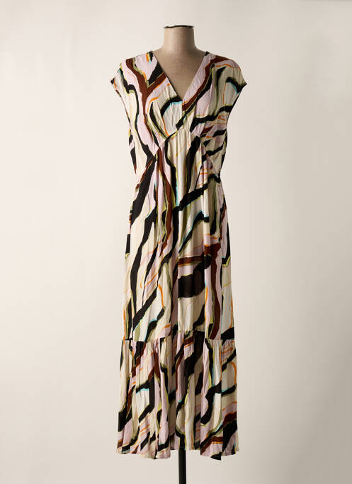 Rochie lungă bej ANDAM femeie