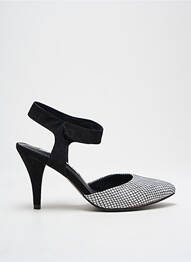 Sandale/pantofi decupați tip de talpă amortizantă toc de 4 la 6 cm negru TAMARIS femme