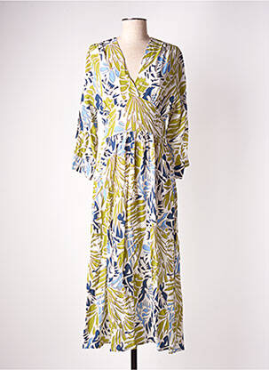 Rochie lungă verde WNT COLLECTION femeie