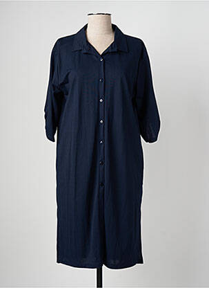 Rochie midi albastru SCORZZO femeie