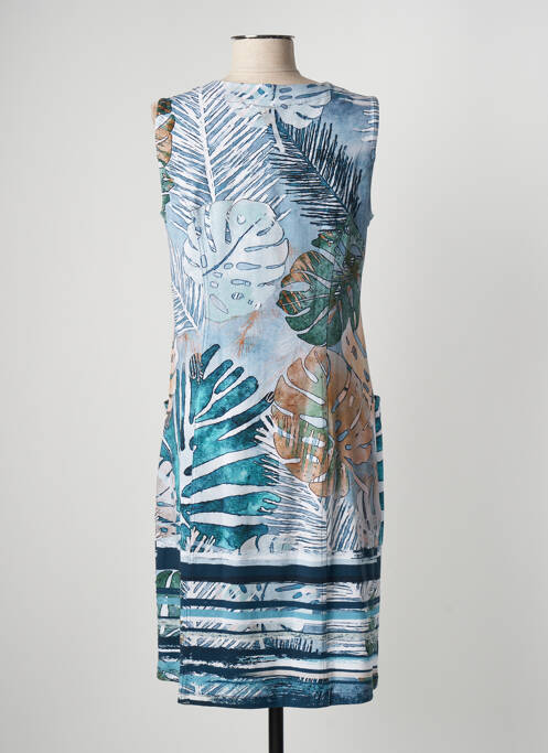 Rochie midi albastru DOLCEZZA femeie