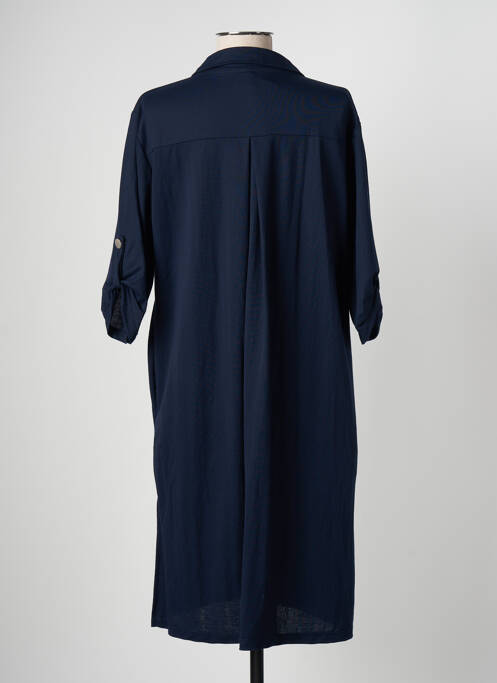 Rochie midi albastru SCORZZO femeie