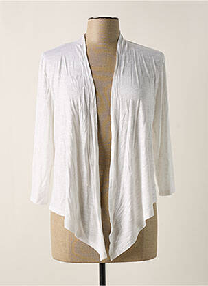 Vestă cu mâneci lungi alb MARBLE femeie