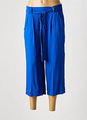 Pantalon trei sferturi albastru QUATTRO femeie