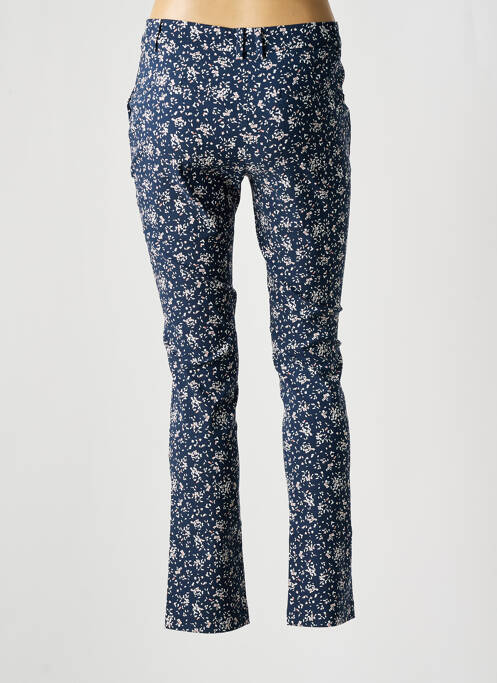 Pantalon slim albastru ÉTYMOLOGIE femeie