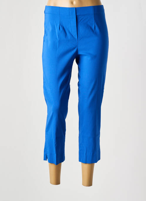 Pantalon trei sferturi albastru MADE IN SENS femeie