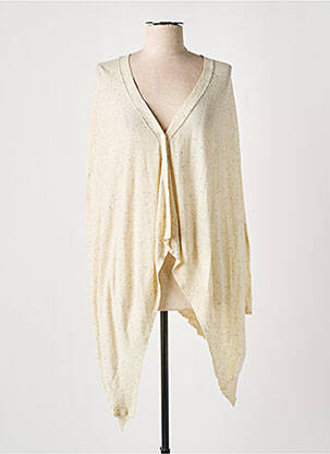 Vestă cu mâneci lungi bej COLOUR 5 POWER femeie