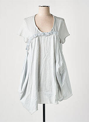 Tunică mâneci scurte gri BLACK LABEL femeie