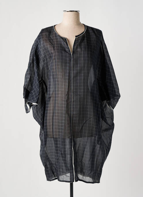 Tunică mâneci lungi negru COLOUR 5 POWER femeie