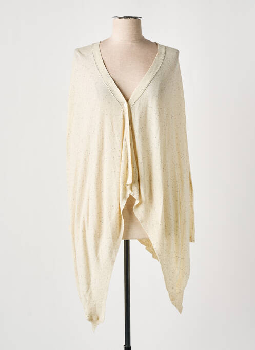 Vestă cu mâneci lungi bej COLOUR 5 POWER femeie