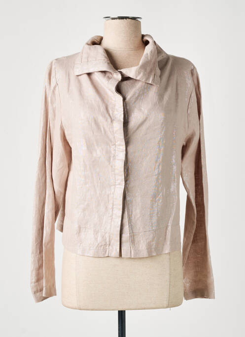 Jachete elegante bej KOKOMARINA femeie