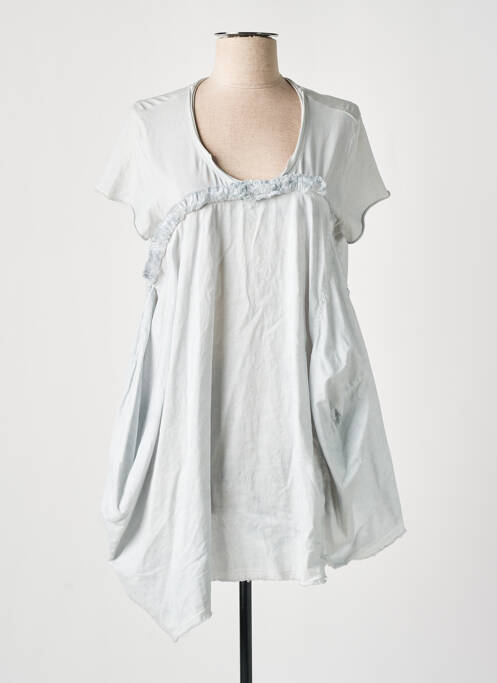 Tunică mâneci scurte gri BLACK LABEL femeie