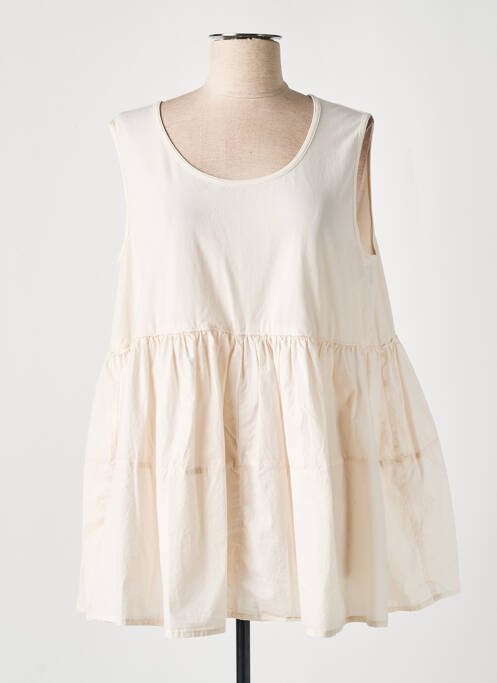 Tunică fără mâneci bej BLACK LABEL femeie