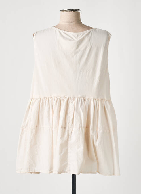 Tunică fără mâneci bej BLACK LABEL femeie