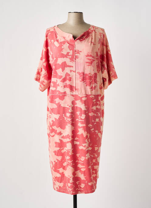 Rochie midi roz ISCHIKO femeie