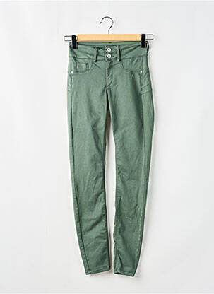 Pantalon slim buzunare verde ONE SIZE FILTS ALL femeie