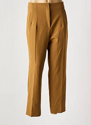 Pantalon 7/8 maro AMY&CLO femeie