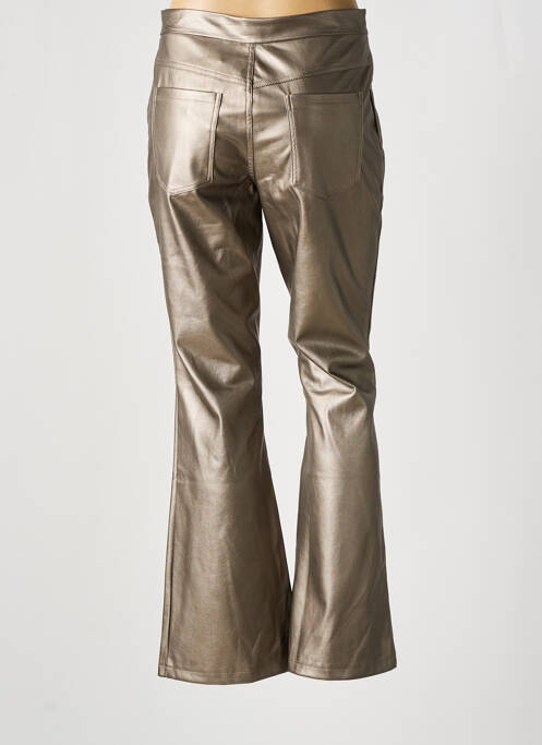 Pantalon evazat argintiu LES TROPEZIENNES femeie