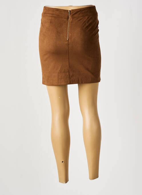 Fustă scurtă maro LES TROPEZIENNES femeie