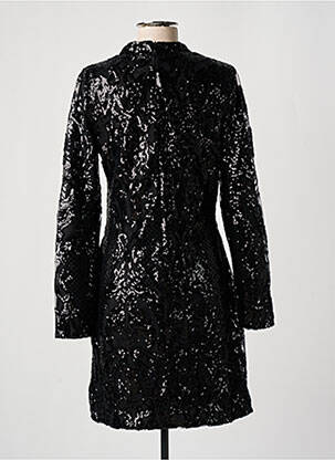 Rochie midi mâneci lungi mâneci lungi negru REALTY femeie