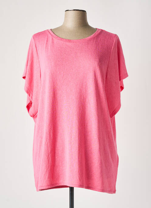 Tunică mâneci scurte roz STREET ONE femeie