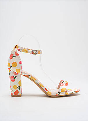 Sandale/Pantofi decupați galben IDEAL SHOES femeie