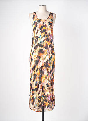 Rochie lungă portocaliu MAEVY femeie