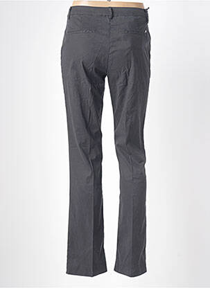 Pantalon chino țesătură poplin mărime normală negru MASON'S femeie