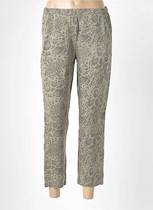 Pantalon 7/8 verde MAYJUNE femeie