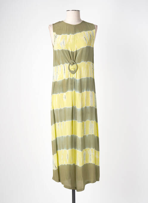 Rochie lungă verde MALIPARMI femeie