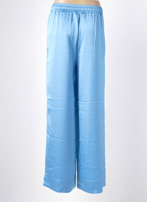 Pantalon larg albastru ESSENTIEL ANTWERP femeie