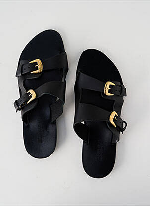 Mulete/Saboți negru SANDALIA CYCLADES femeie