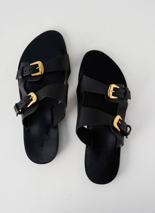 Mulete/Saboți negru SANDALIA CYCLADES femeie